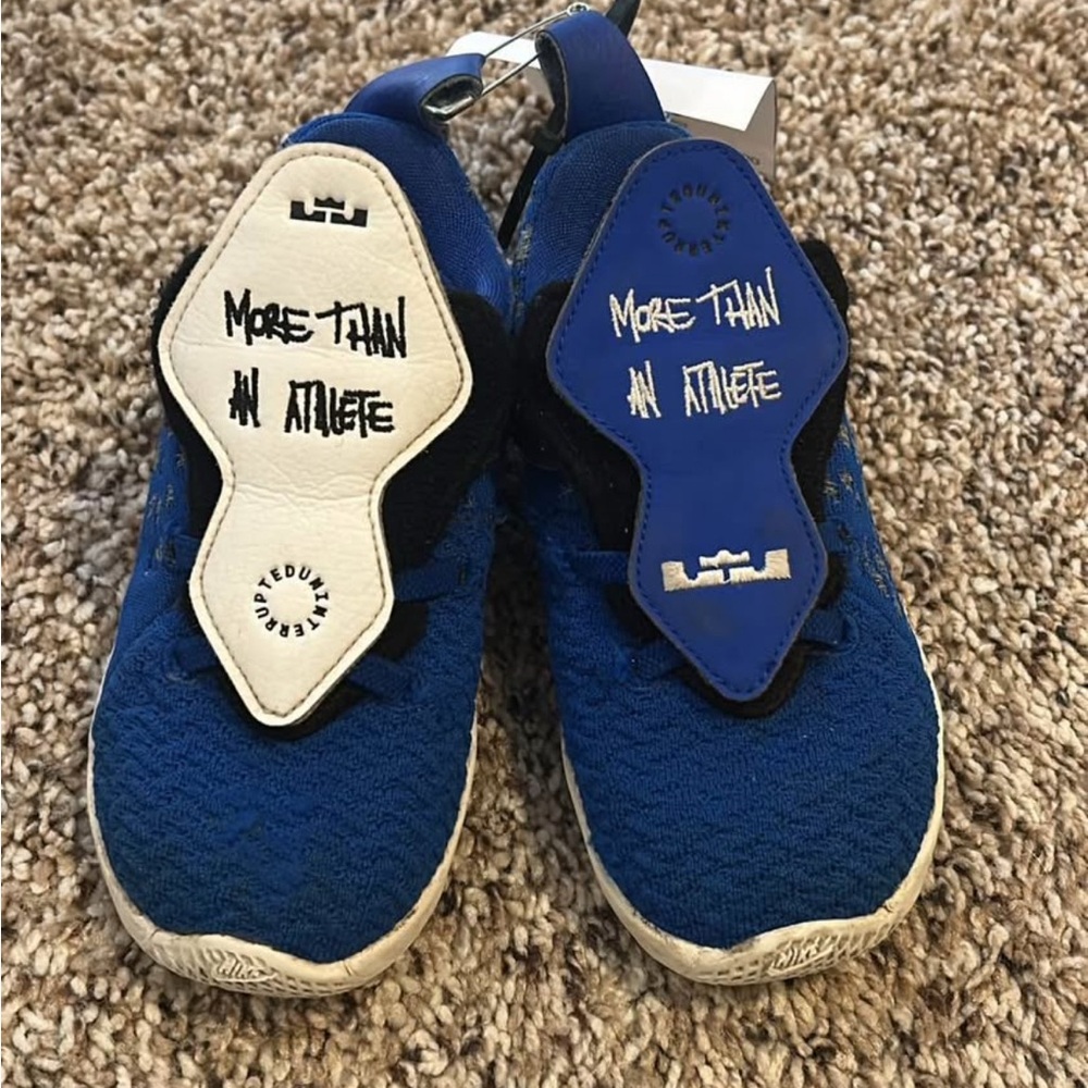 Nike LeBron XVII MTAA shoes, toddler size 10